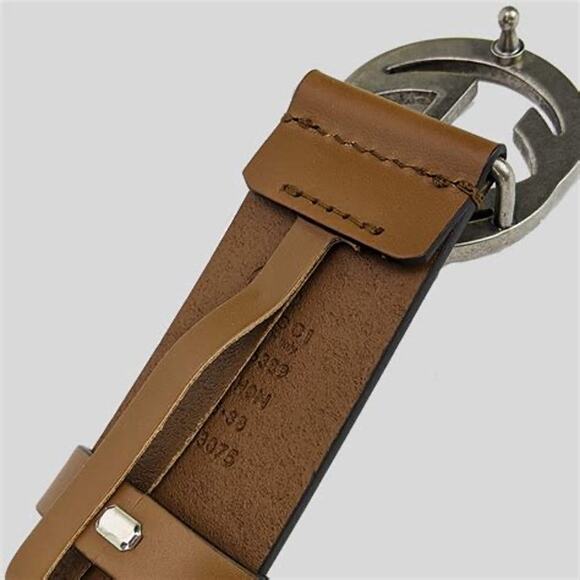 Gucci Men Interlocking GG Logo Brown Belt 85/34 main image 0